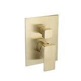 Isenberg By Flusso - Tub / Shower Trim - 2-Output - Satin Brass PVD