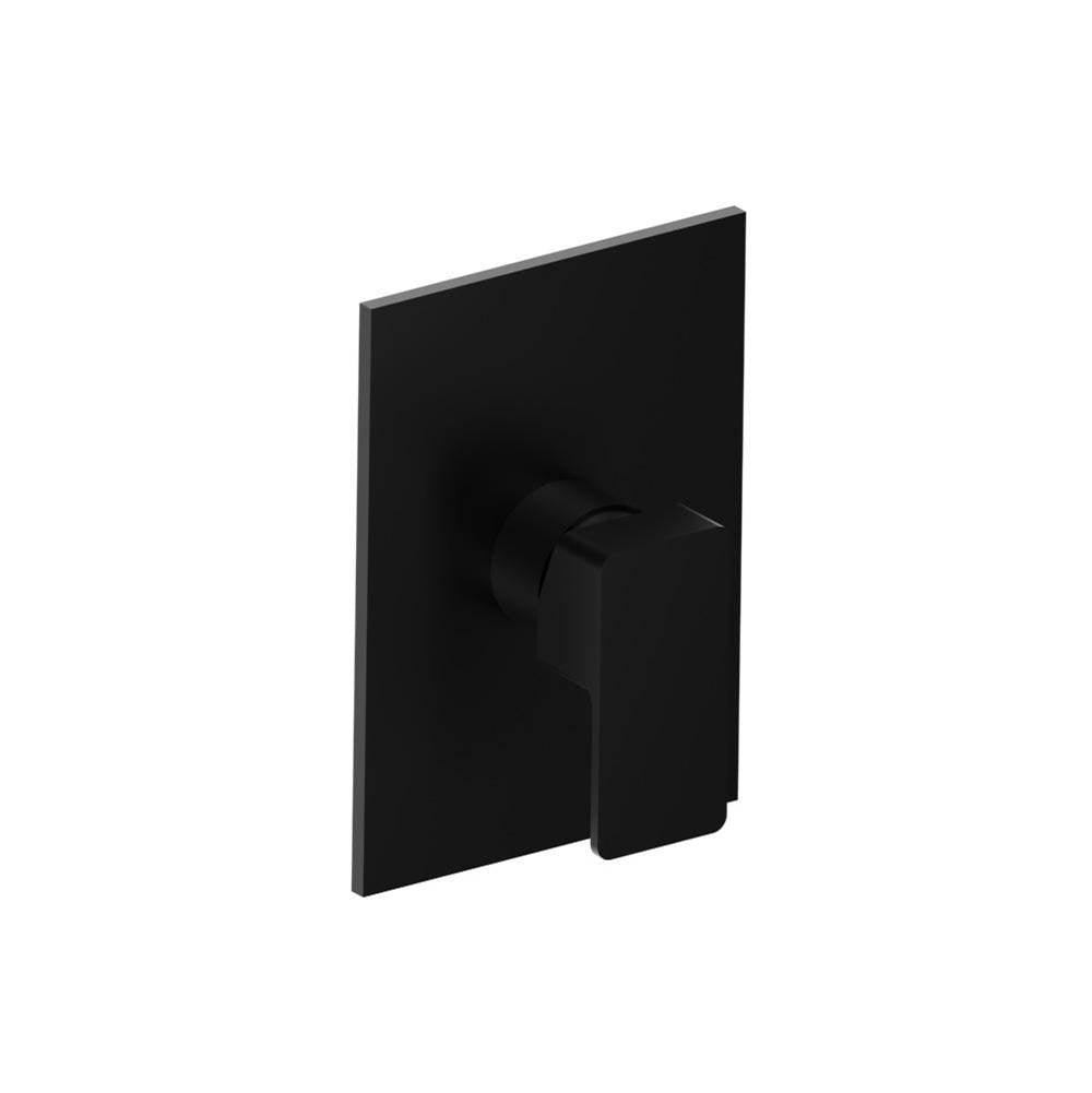 Isenberg By Flusso - Shower Trim With Pressure Balance Valve - Gloss Black