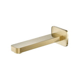 Isenberg By Flusso - Wall Mount Non Diverting Tub Spout - Satin Brass PVD