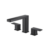 Isenberg By Flusso - 3 Hole Deck Mount Roman Tub Faucet - Matte Black