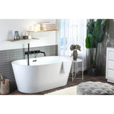 Trim For Wall Mount Tub Filler With Hand Shower