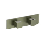 Isenberg By Flusso - Trim For Thermostatic Valve - Army Green