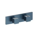 Isenberg By Flusso - 3/4'' Horizontal Thermostatic Shower Valve % Trim - 1 Ouptut - Blue Platinum