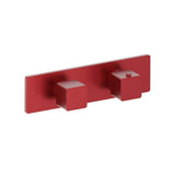 Isenberg By Flusso - 3/4'' Horizontal Thermostatic Shower Valve % Trim - 1 Ouptut - Deep Red