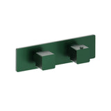 Isenberg By Flusso - 3/4'' Horizontal Thermostatic Shower Valve % Trim - 1 Ouptut - Leaf Green