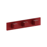 Isenberg By Flusso - 3/4'' Horizontal Thermostatic Valve with 2 Volume Controls &  Trim - Crimson