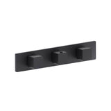 Isenberg By Flusso - 3/4'' Horizontal Thermostatic Valve with 2 Volume Controls &  Trim - Dark Grey