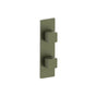 Isenberg By Flusso - 3/4'' Horizontal Thermostatic Shower Valve & Trim - 1- Output - Army Green