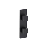 Isenberg By Flusso - 3/4'' Horizontal Thermostatic Shower Valve & Trim - 1- Output - Dark Grey