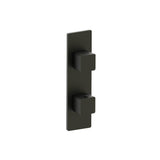 Isenberg By Flusso - 3/4'' Horizontal Thermostatic Shower Valve & Trim - 1- Output - Dark Green