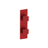 Isenberg By Flusso - 3/4'' Horizontal Thermostatic Shower Valve & Trim - 1- Output - Deep Red