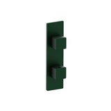 Isenberg By Flusso - 3/4'' Horizontal Thermostatic Shower Valve & Trim - 1- Output - Leaf Green