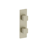 Isenberg By Flusso - 3/4'' Horizontal Thermostatic Shower Valve & Trim - 1- Output - Light Tan