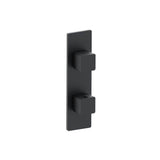 Isenberg By Flusso - 3/4'' Horizontal Thermostatic Shower Valve & Trim - 1- Output - Rock Grey