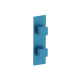 Isenberg By Flusso - 3/4'' Horizontal Thermostatic Shower Valve & Trim - 1- Output - Sky Blue
