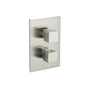 Isenberg By Flusso - 3/4'' Thermostatic Shower Valve & Trim - 1 Output - Brushed Nickel PVD