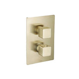 Isenberg By Flusso - 3/4'' Thermostatic Shower Valve & Trim - 1 Output - Satin Brass PVD