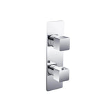 Isenberg By Flusso - 3/4'' Thermostatic Shower Valve & Trim  - 2-Output - Chrome