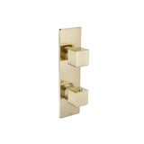 Isenberg By Flusso - 3/4'' Thermostatic Shower Valve & Trim  - 2-Output - Satin Brass PVD