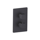 Isenberg By Flusso - 3/4'' Thermostatic Shower Valve & Trim - 1 Output - Dark Grey