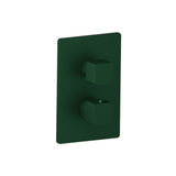 Isenberg By Flusso - 3/4'' Thermostatic Shower Valve & Trim - 1 Output - Leaf Green