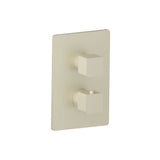 Isenberg By Flusso - 3/4'' Thermostatic Shower Valve & Trim - 1 Output - Light Tan