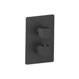 Isenberg By Flusso - 3/4'' Thermostatic Shower Valve & Trim - 1 Output - Rock Grey