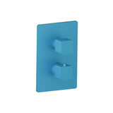 Isenberg By Flusso - 3/4'' Thermostatic Shower Valve & Trim - 1 Output - Sky Blue