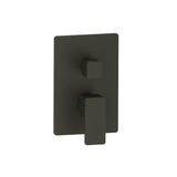 Isenberg By Flusso - 3/4'' Thermostatic Shower Valve With Trim - 1 Output - Dark Green