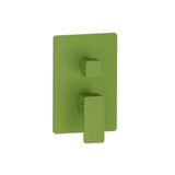 Isenberg By Flusso - 3/4'' Thermostatic Shower Valve With Trim - 1 Output - Isenberg Green