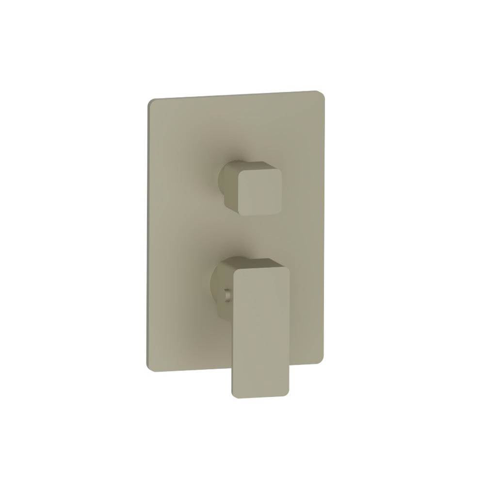 Isenberg By Flusso - 3/4'' Thermostatic Shower Valve With Trim - 1 Output - Light Verde