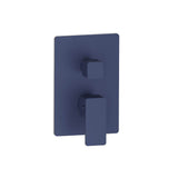 Isenberg By Flusso - 3/4'' Thermostatic Shower Valve With Trim - 1 Output - Navy Blue