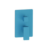 Isenberg By Flusso - 3/4'' Thermostatic Shower Valve With Trim - 1 Output - Sky Blue