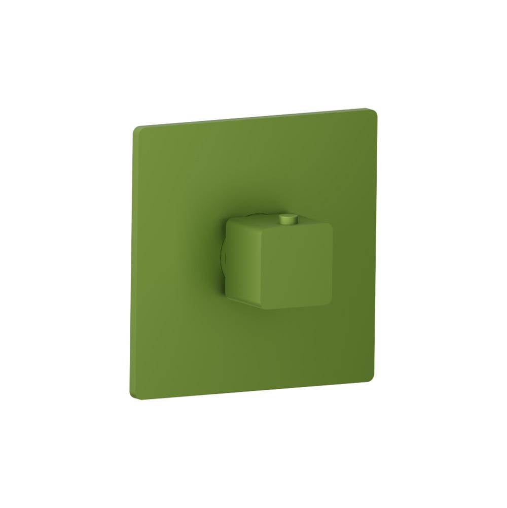 Isenberg By Flusso - 3/4'' Thermostatic Valve With Trim - Isenberg Green