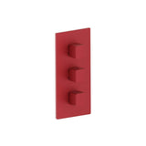 Isenberg By Flusso - 3/4'' Thermostatic Valve and Trim - 2 Outputs - Crimson