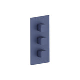 Isenberg By Flusso - 3/4'' Thermostatic Valve and Trim - 2 Outputs - Navy Blue
