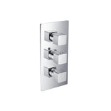 Isenberg By Flusso - 3/4'' Thermostatic Valve & Trim - 4 Output - Chrome