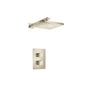 Isenberg By Flusso - Single Output Shower Set With Shower Head And Arm - Brushed Nickel PVD