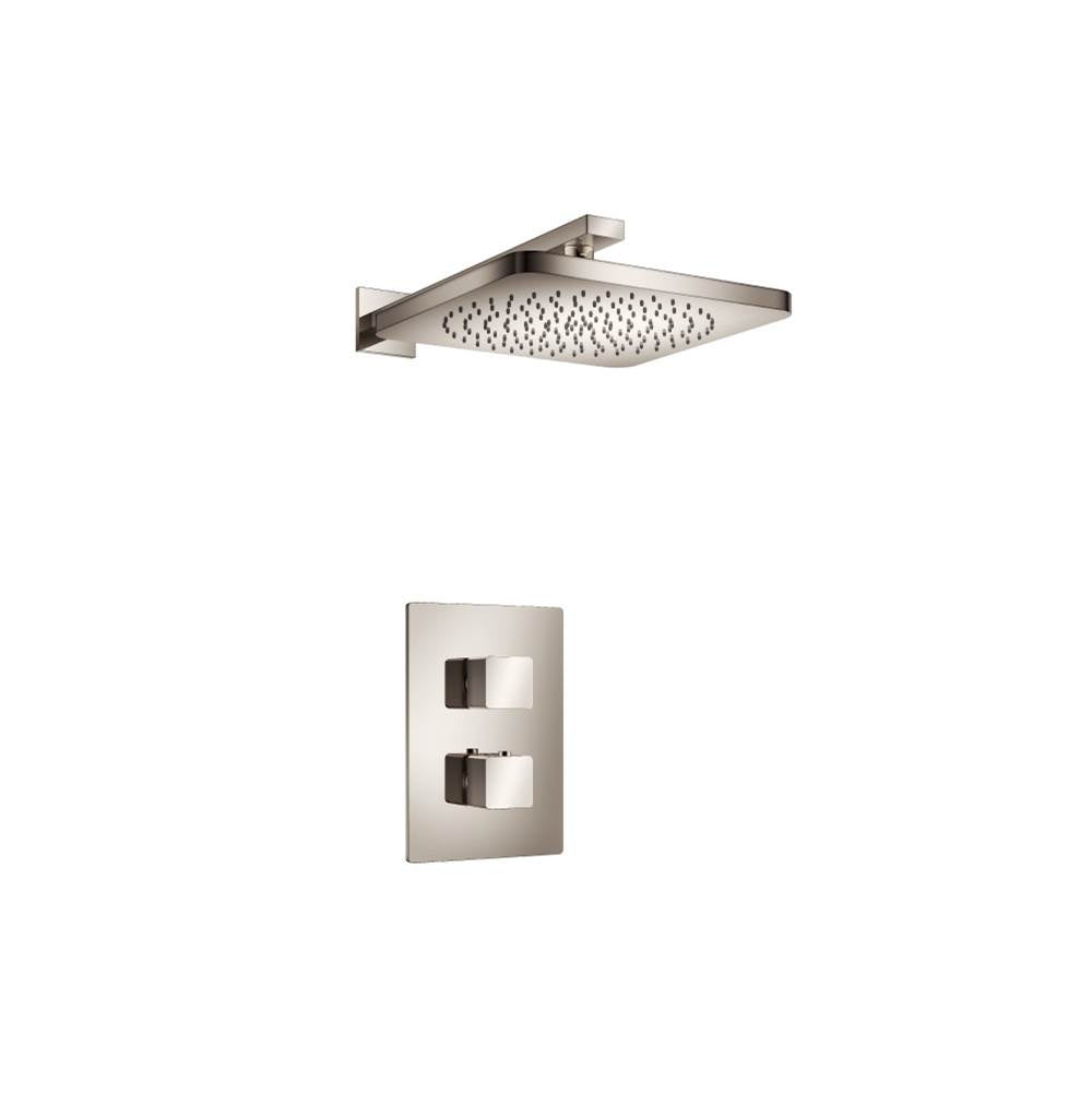 Isenberg By Flusso - Single Output Shower Set With Shower Head And Arm - Polished Nickel PVD