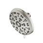 Isenberg By Flusso - 6-Function ABS Shower Head - Brushed Nickel PVD