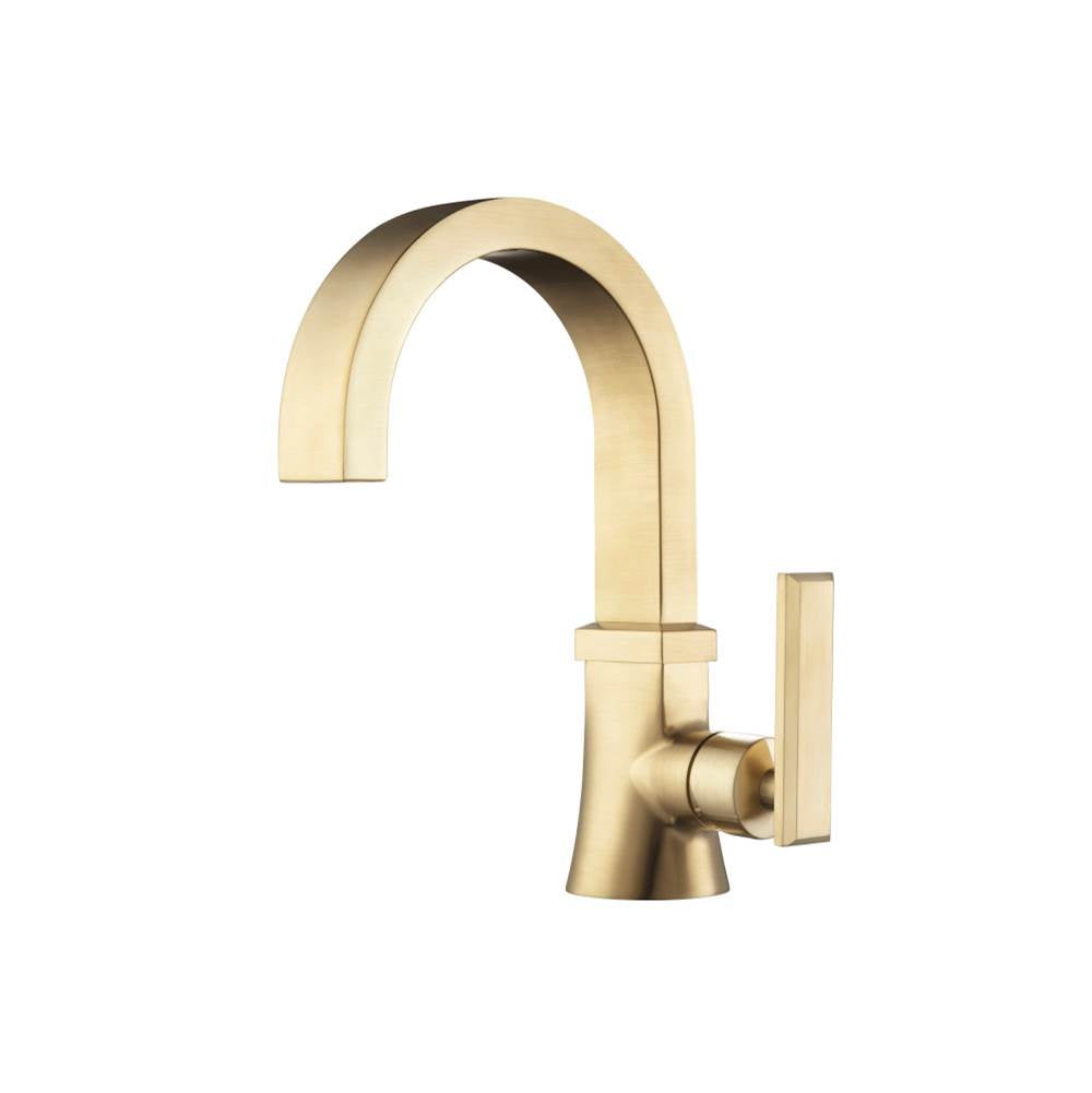 Isenberg By Flusso - Single Hole Bathroom Faucet - Satin Brass PVD