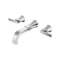Isenberg By Flusso - Trim For Two Handle Wall Mounted Tub Filler - Chrome