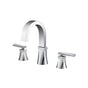 Isenberg By Flusso - Three Hole 8'' Widespread Two Handle Bathroom Faucet - Chrome