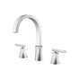 Isenberg By Flusso - 3 Hole Deck Mount Roman Tub Faucet - Chrome