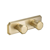 Isenberg By Flusso - Trim For Thermostatic Valve - Satin Brass PVD