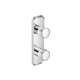 Isenberg By Flusso - 3/4'' Thermostatic Shower Valve & Trim  - 3-Output - Chrome
