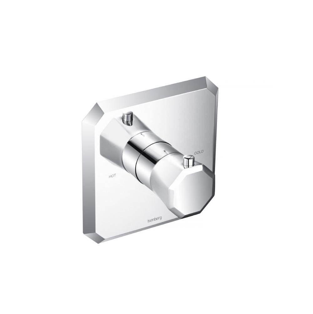 Isenberg By Flusso - Trim For 3/4'' Thermostatic Valve - Use with TVH.4201 - Chrome