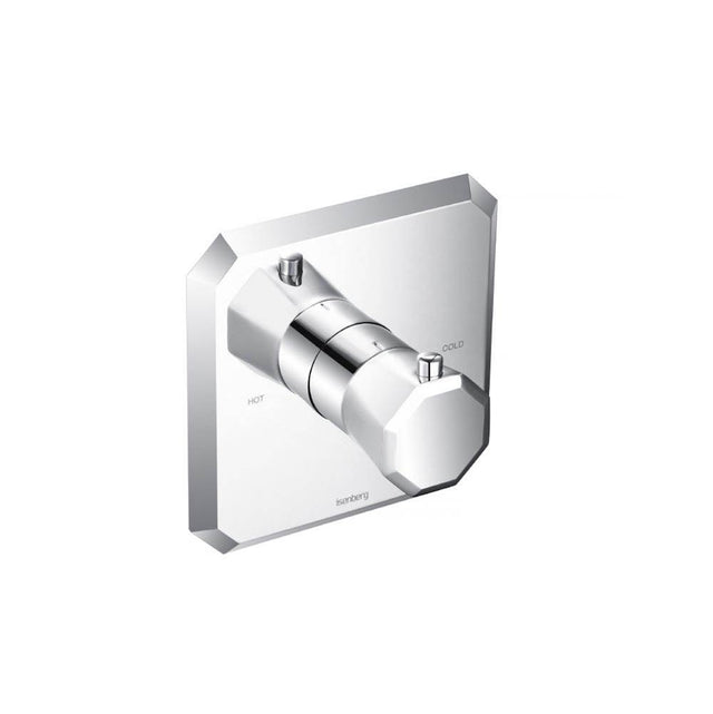 Isenberg By Flusso - Trim For 3/4'' Thermostatic Valve - Use with TVH.4201 - Chrome
