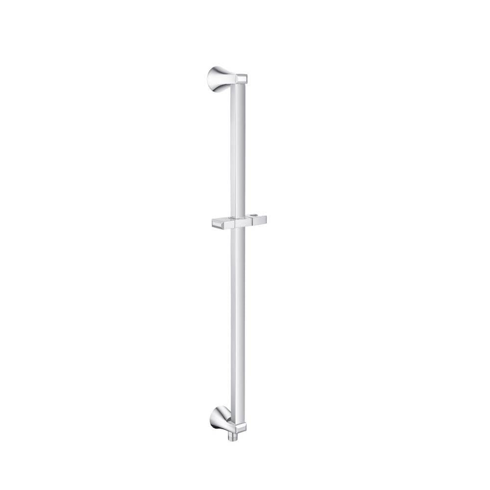 Isenberg By Flusso - Shower Slide Bar With Integrated Wall Elbow - Chrome