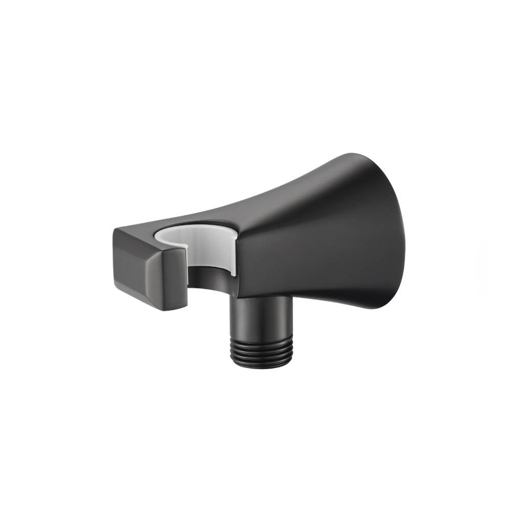Isenberg By Flusso - Wall Elbow With Holder Combo - Matte Black